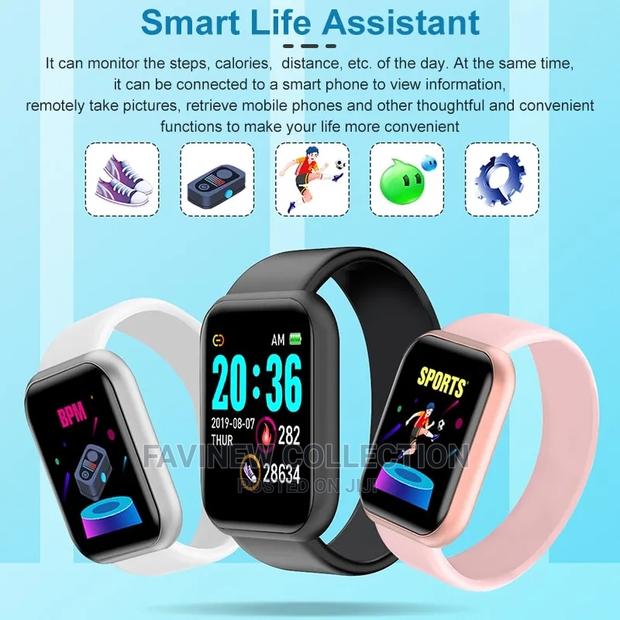 Y68 Smart Bracelet/Watch - thumbnail 8