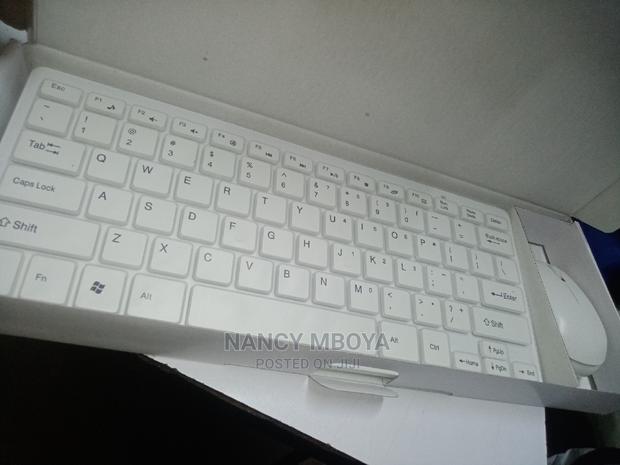 Wireless Mini Keyboard With Mouse