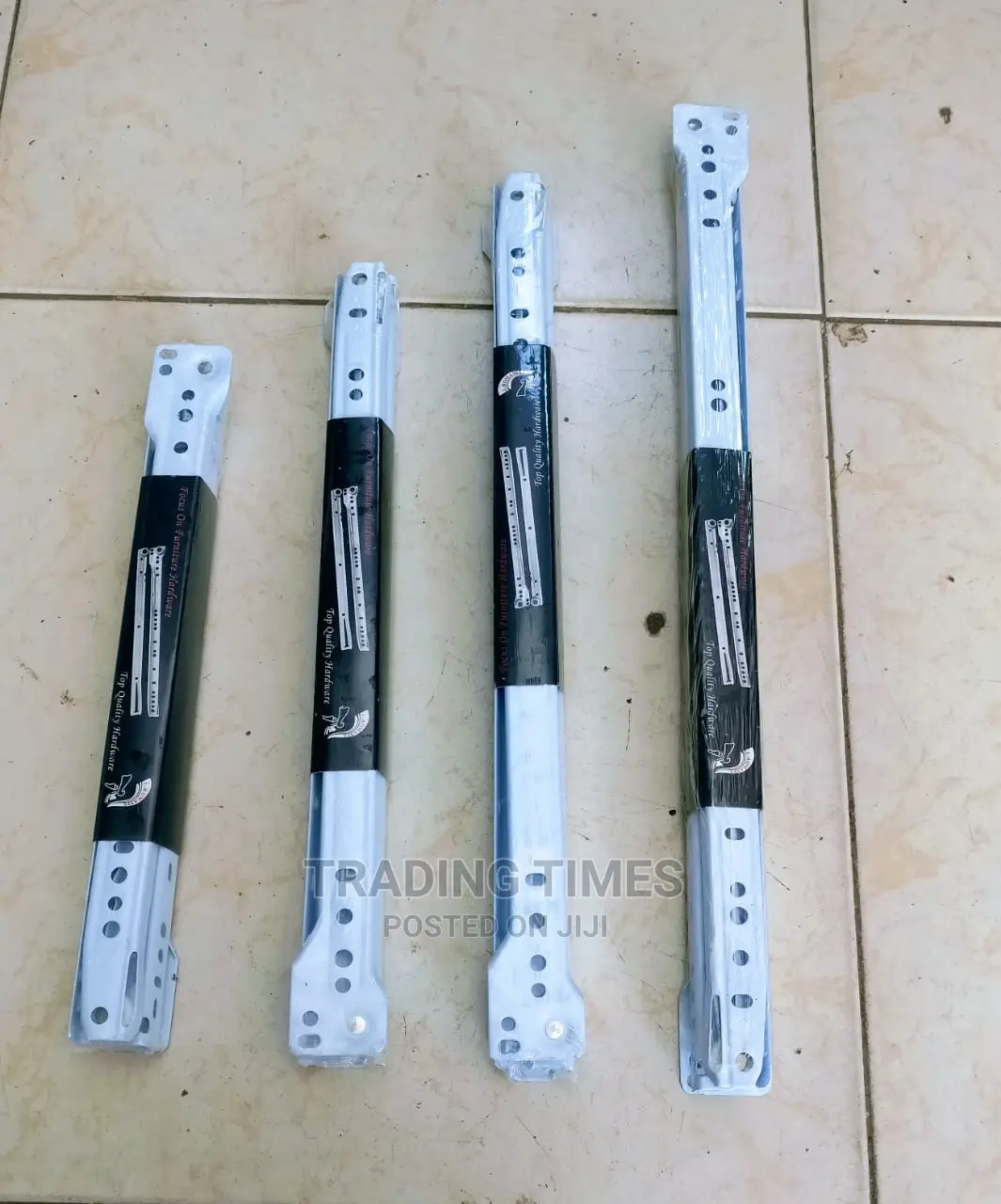 Non Hydraulic Drawer Slide( White) 12"