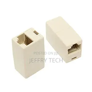 Rj45 Ethernet Adapter for Server, Router, Modem With Cat 5,