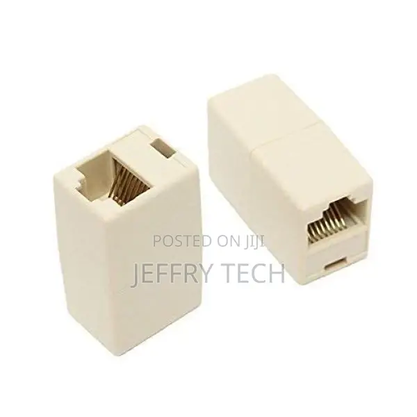 Rj45 Ethernet Adapter for Server, Router, Modem With Cat 5,