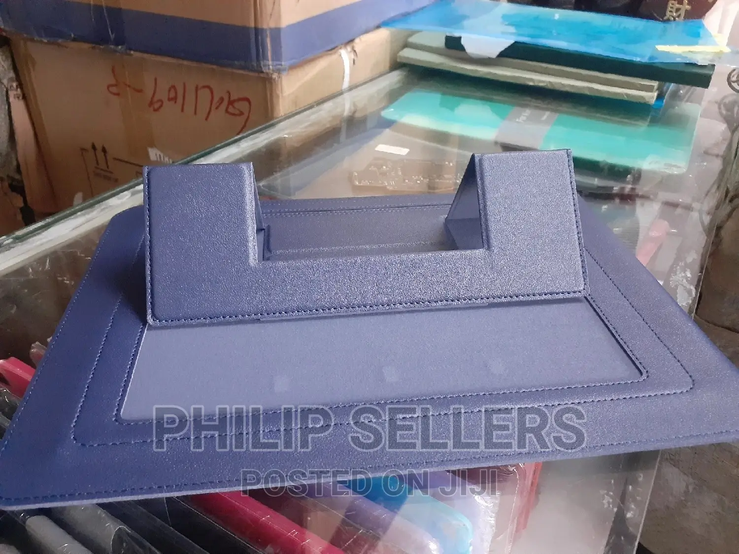 Leather Laptop Sleeve Case With Stand Function