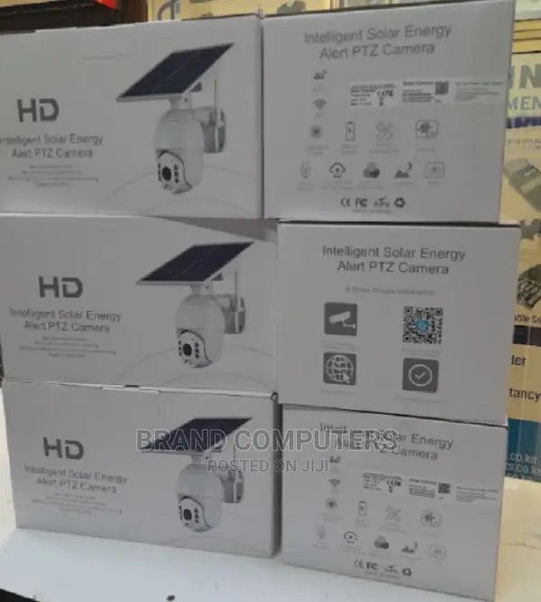 Solar Panel Outdoor PTZ DOME IP Camera Monitoring Waterproof