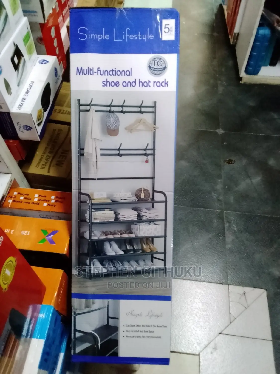 Wardrobe Portable Shoe Racks With Hangers in Nairobi Central Home