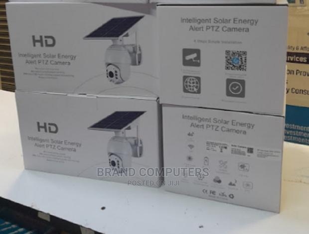 360 Degrees SOLAR PTZ CCTV Smart Camera With 4G SIM Card - thumbnail 2