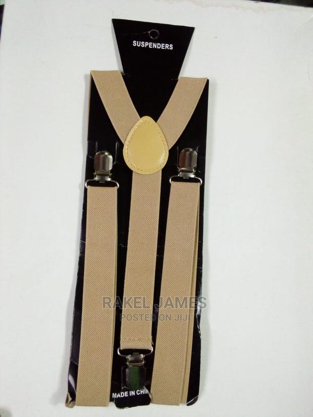 Beige Suspenders - main view