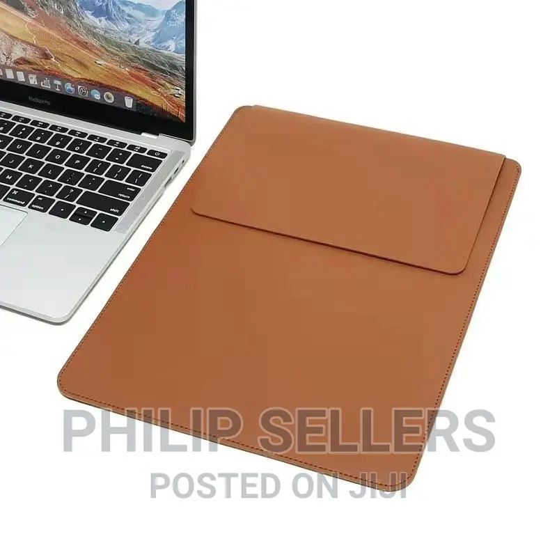 13.3 Inches High Capacity Laptop Bag Cover PU Leather Laptop