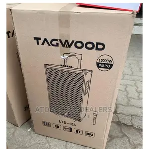 15" Tagwood Speaker With Microphone