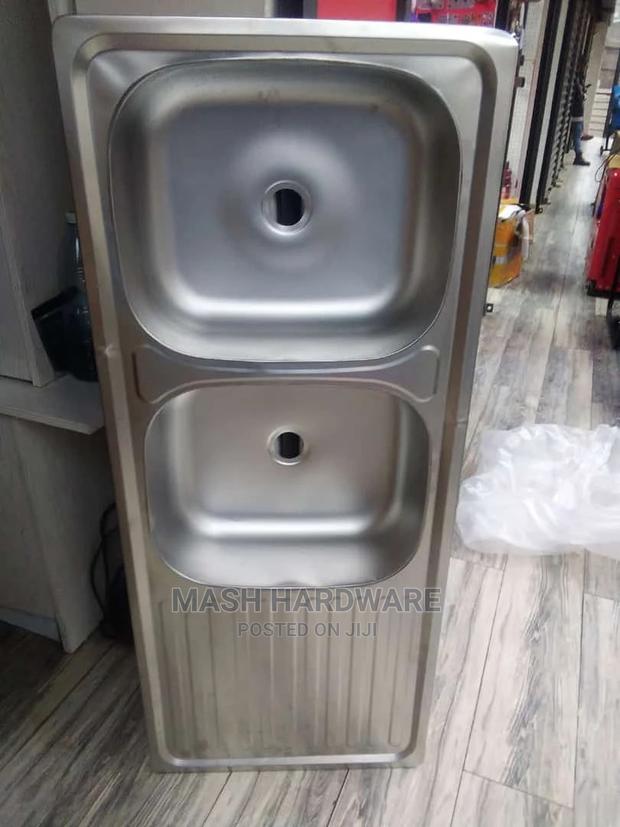 Light Gauge Double Sink - main view