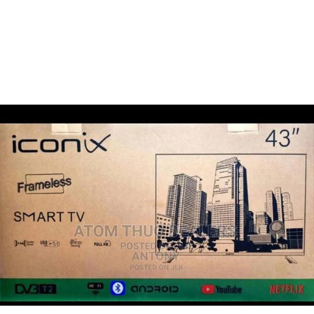 Iconix 43" Smart Android Frameless Tv With Bluetooth - thumbnail 2