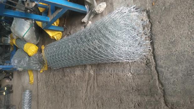 HEAVY DUTY Chainlink (Galvanized) 11g 80×80 4fts Up - thumbnail 2