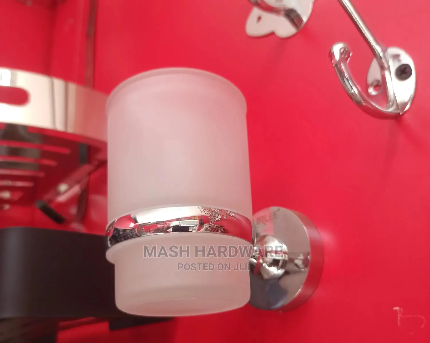 Single Tooth Brush Holder Glass