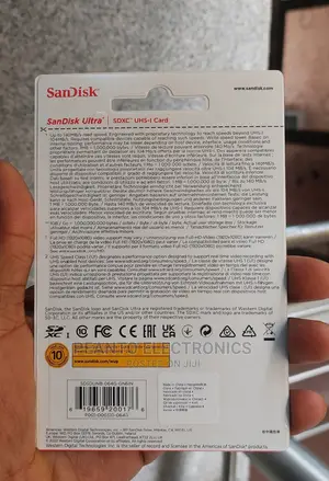 Sandisk 64gb 140mbs Ultra Uhs-I SDHC Memory