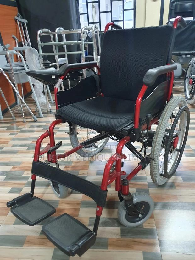 Electric Wheelchair Convertible To Manual Max Weight 120kg - thumbnail 7