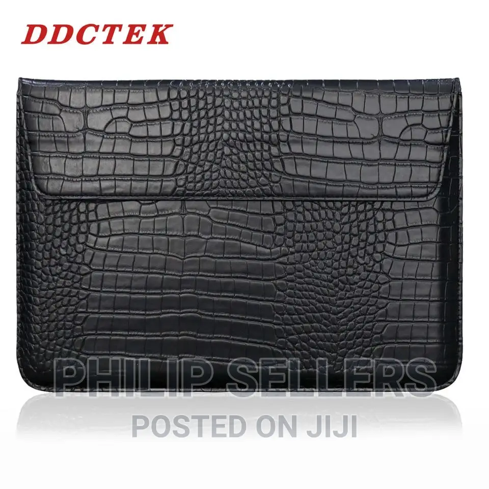 New Pu Leather Laptop Sleeve Crocodile Fashion Style Woman L