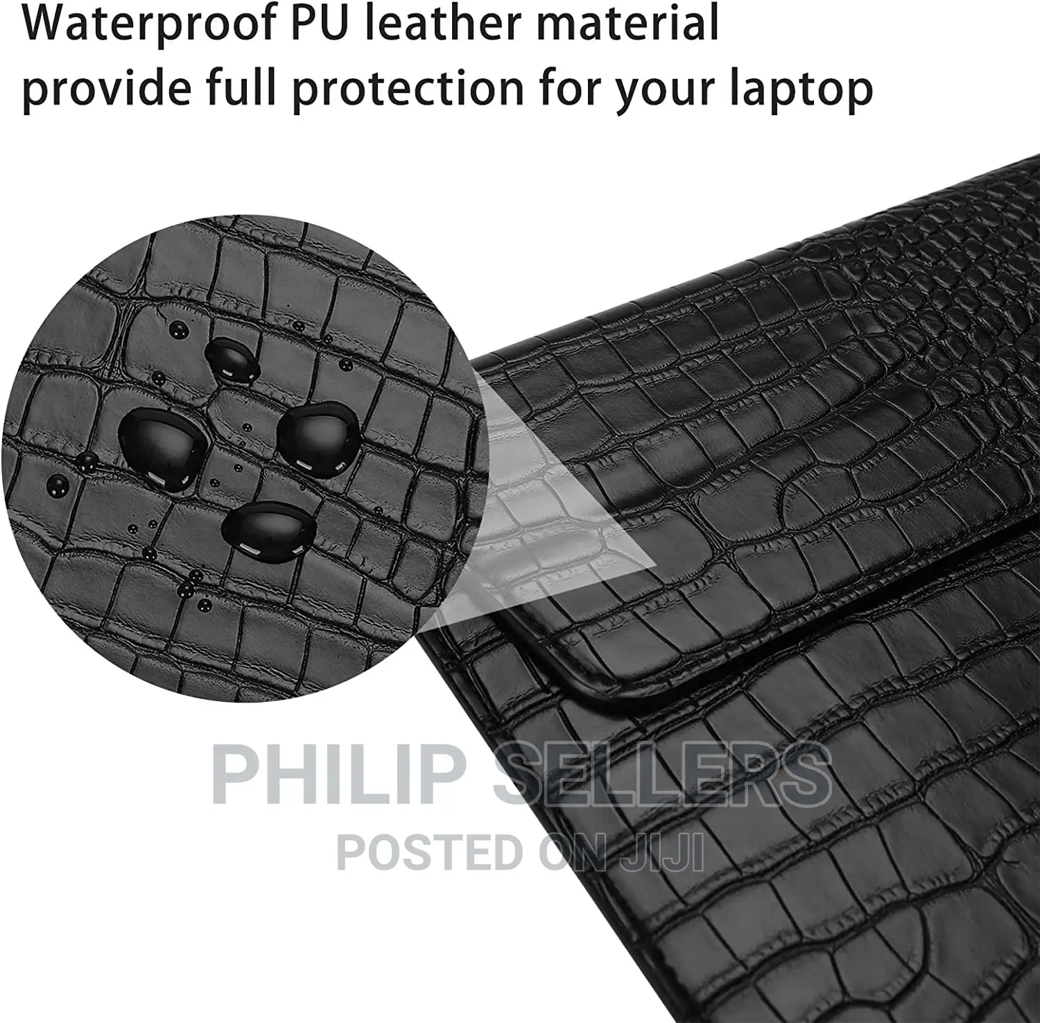 New Fashion Crocodile PU Leather Laptop Sleeves Apply to Wom