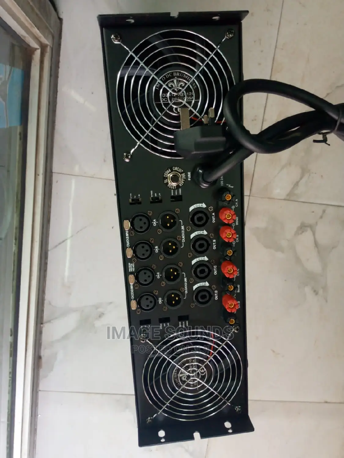 Power Amplifier 4ch Big Mx8800