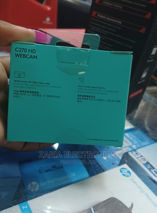 Logitech C270 Hd Webcam for Video Calls - thumbnail 2
