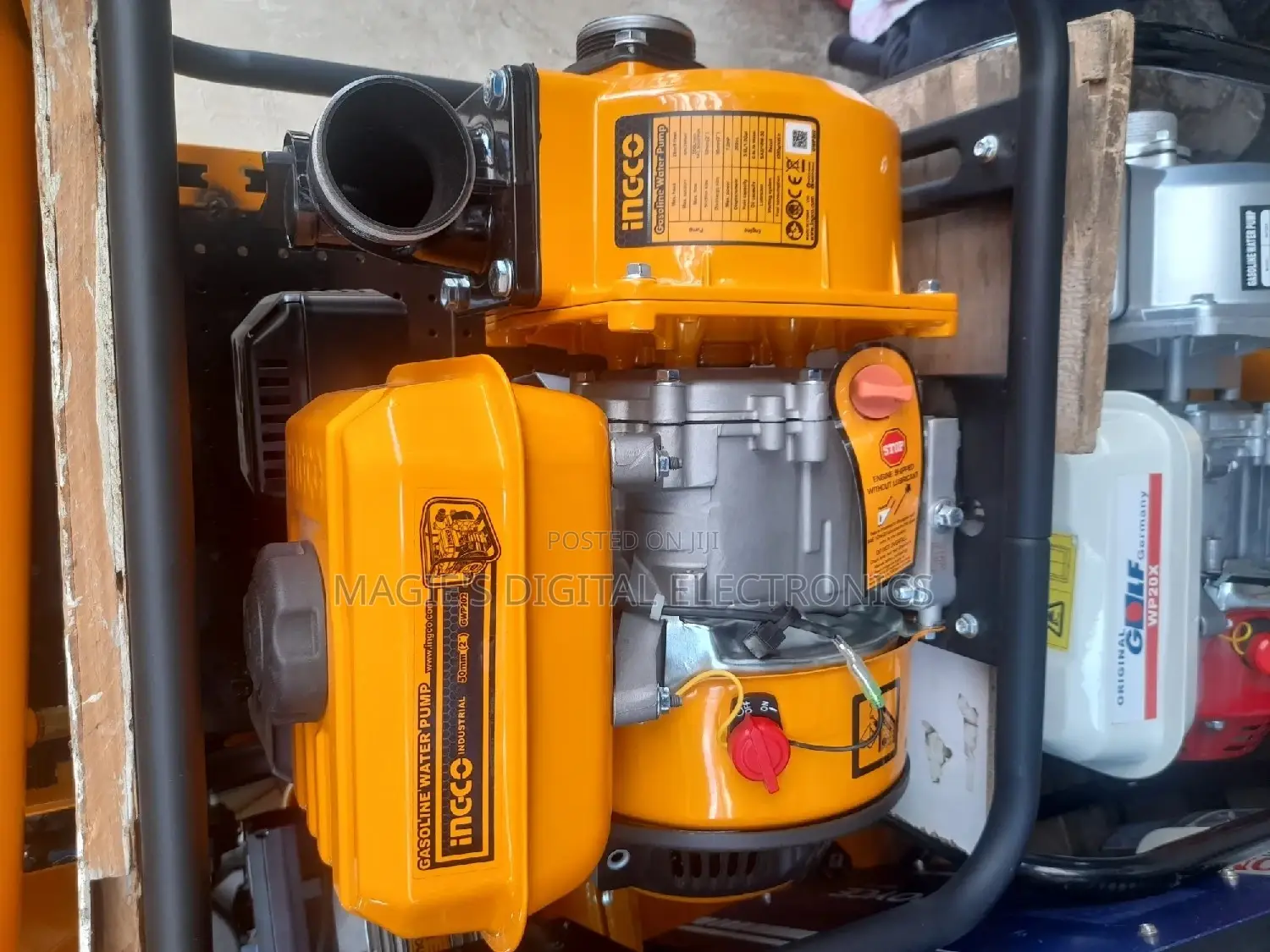 Ingco Gasoline Water Pump 2inch
