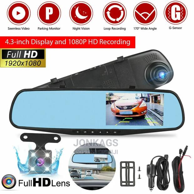 Car Rearview Mirror DVR Camera