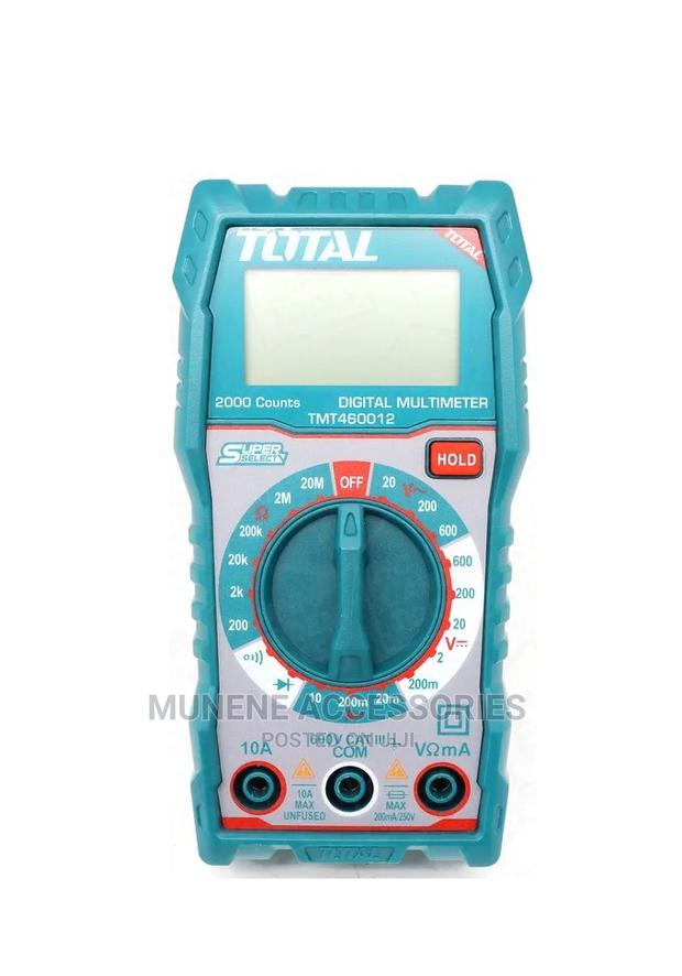 Total Digita Multimeter Cat Iii 600V 2000 Counts LCD Display - thumbnail 3