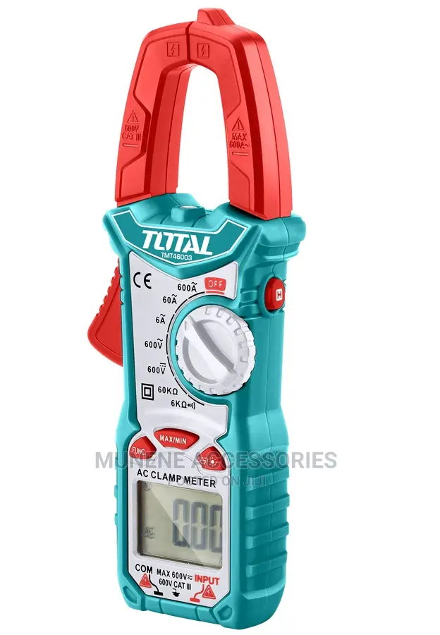 Total Digita Clamp AC Meter 600V LCD Display