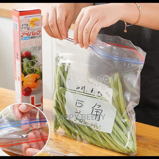 2 Kg Reusable Ziplock Fridge Bags - thumbnail 2