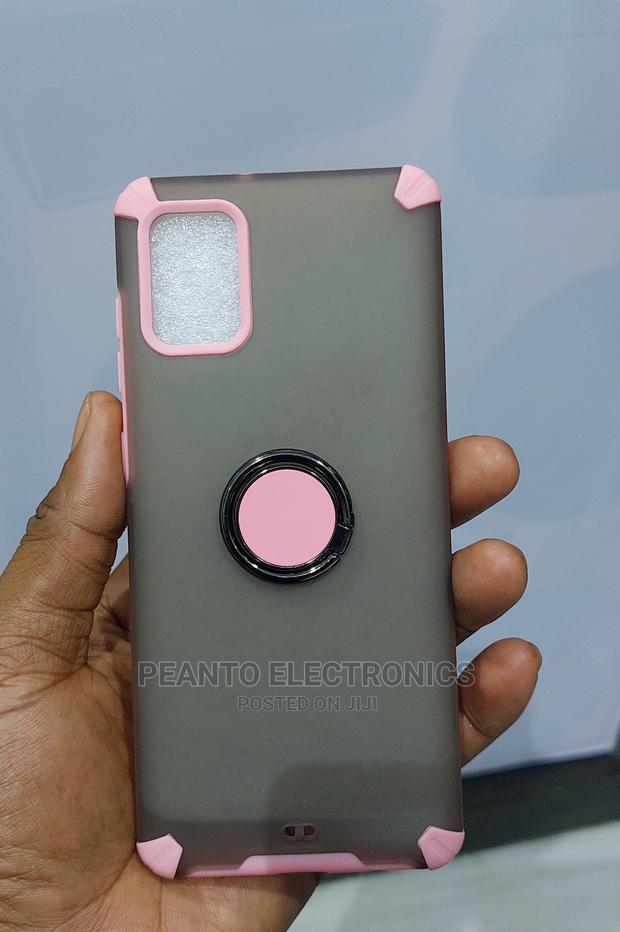 Samsung A31 Back Cover With Ring