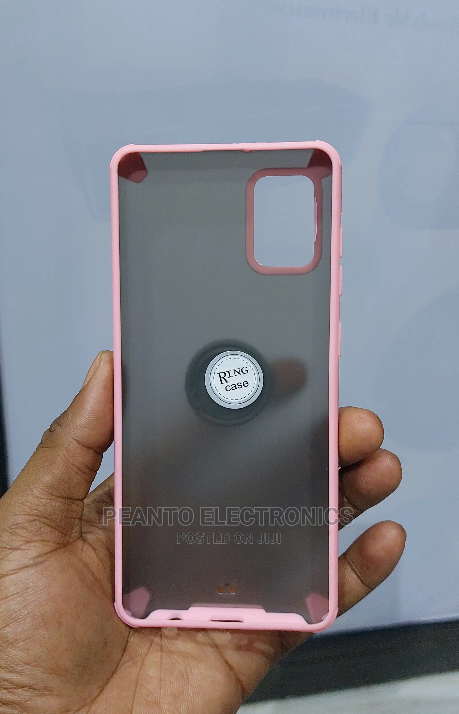 Samsung A31 Back Cover With Ring