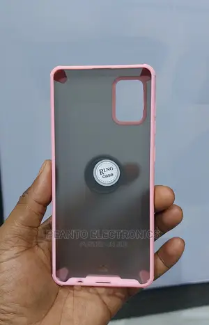 Samsung A31 Back Cover With Ring