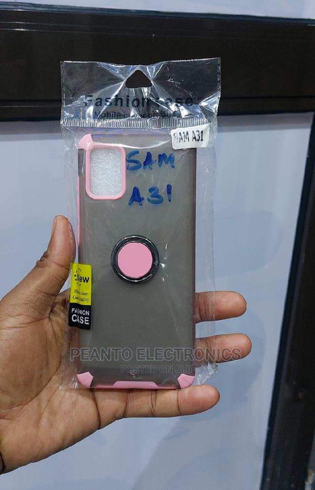 Samsung A31 Back Cover With Ring - thumbnail 3