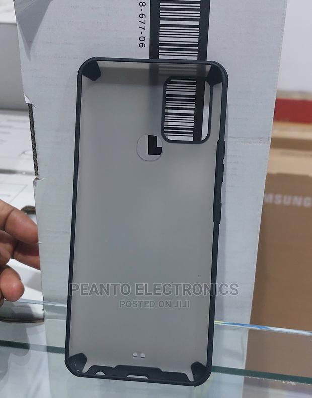 Phone Case for Infinix Hot 10 Clear Black - thumbnail 2