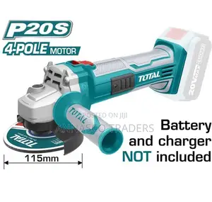 TOTAL TAGLI1151 Lithium-Ion Angle Grinder 20V