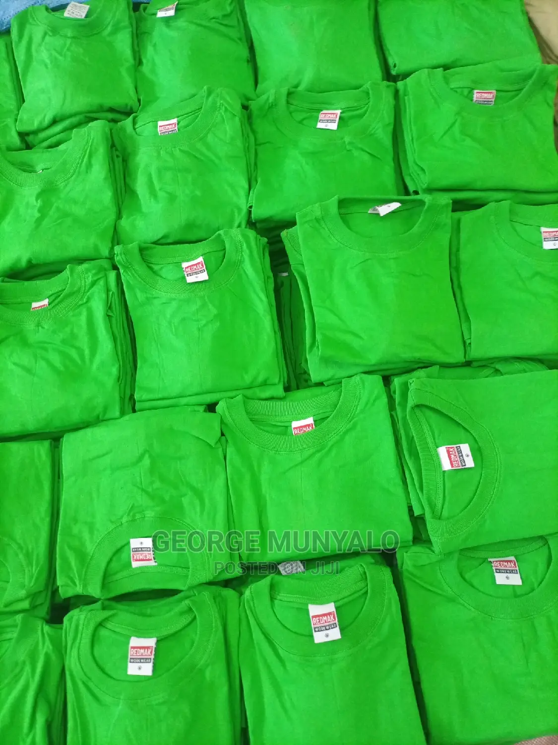 Safaricom Green Plain T-Shirts