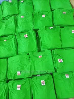 Safaricom Green Plain T-Shirts