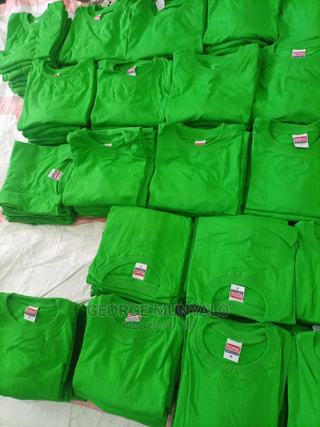Safaricom Green Plain T-Shirts