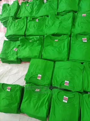 Safaricom Green Plain T-Shirts