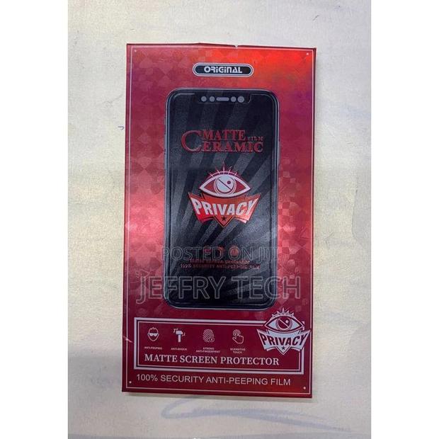 PRIVACY 9D Ceramic MATTE Screen Protector Samsung Galaxy A33 - main view