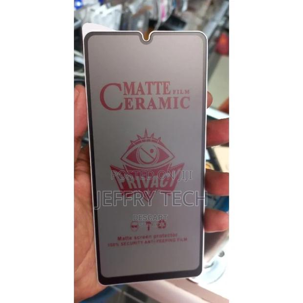 PRIVACY 9D Ceramic MATTE Screen Protector Samsung Galaxy A33 - thumbnail 3