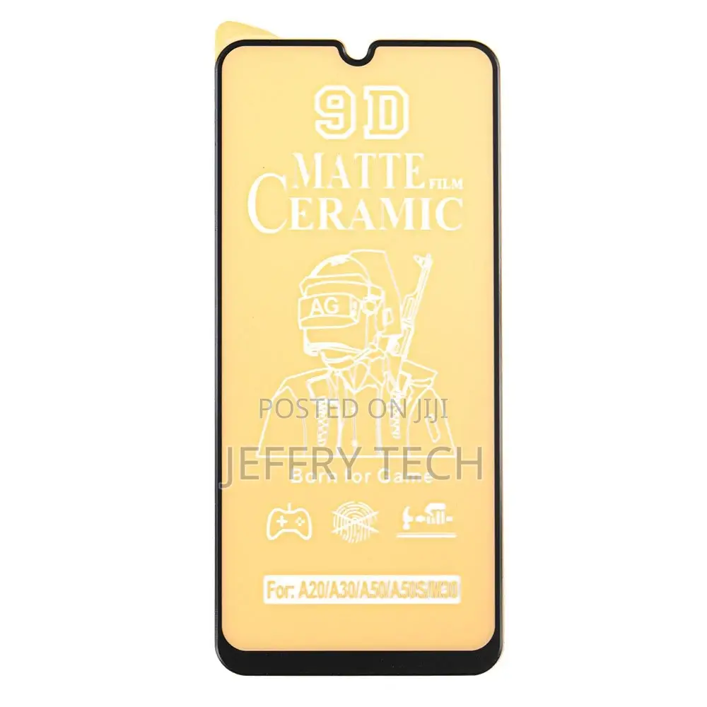 Ceramic Screen Protector Against Fingerprint an Samsung A50