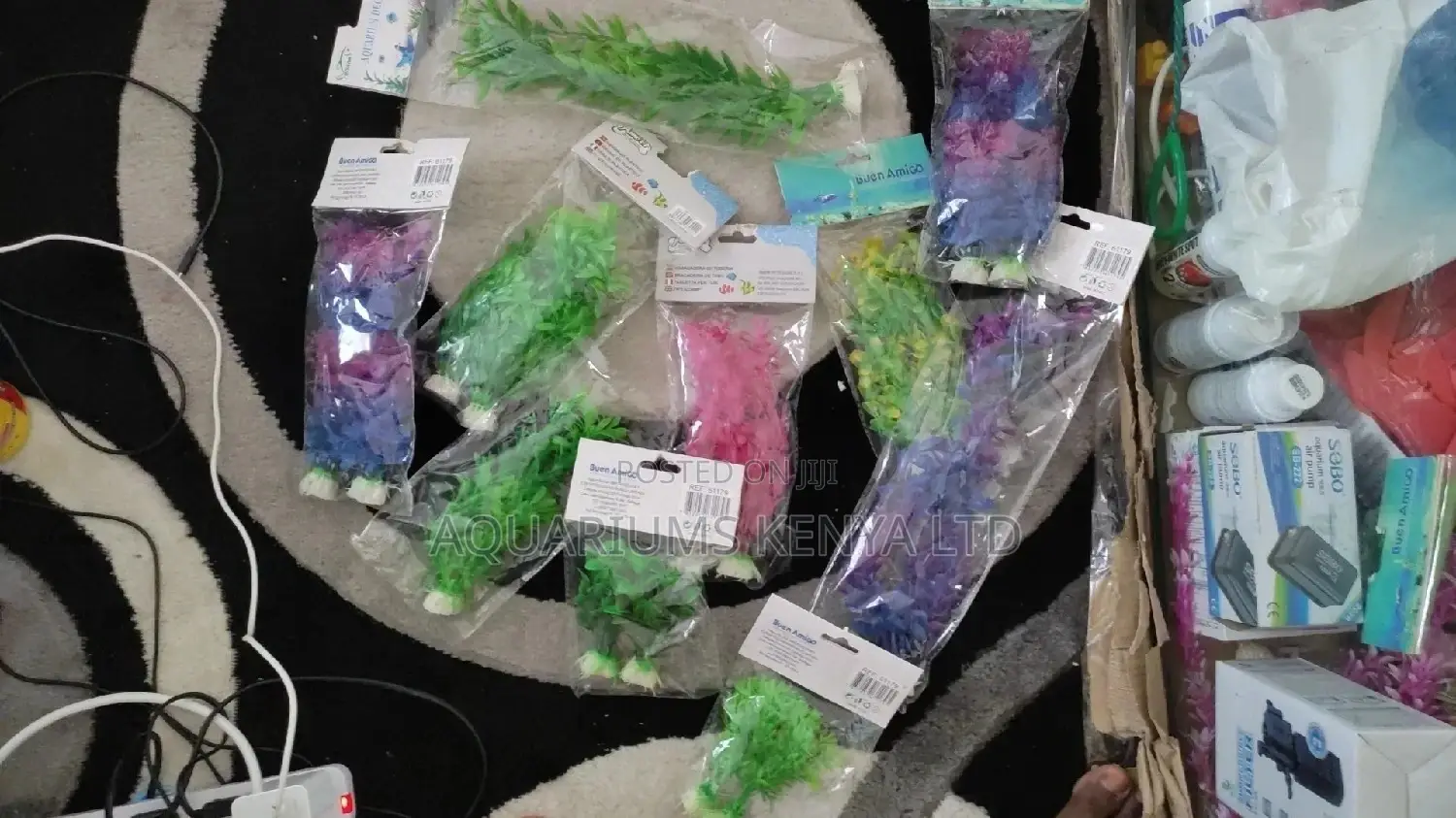 Variety of Plastic Plants