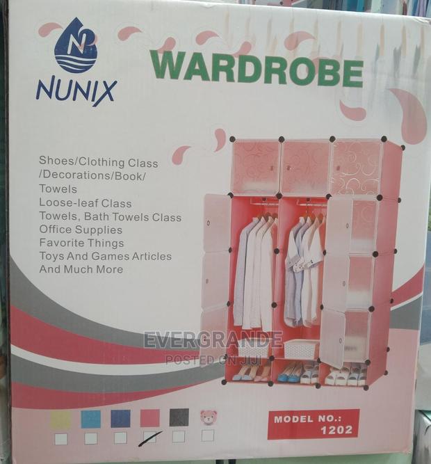 Plastic Wardrobe Plastic Wardrobe 3 Column - main view