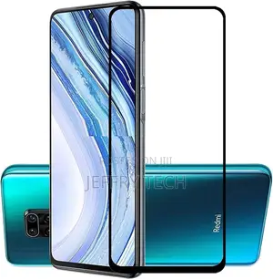 Privacy Glass Screen Protector for Redmi Note 9 Pro - Black