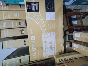 LG 43′′ Uq75006 Uhd Active HDR Webos Smart Ai Thinq TV
