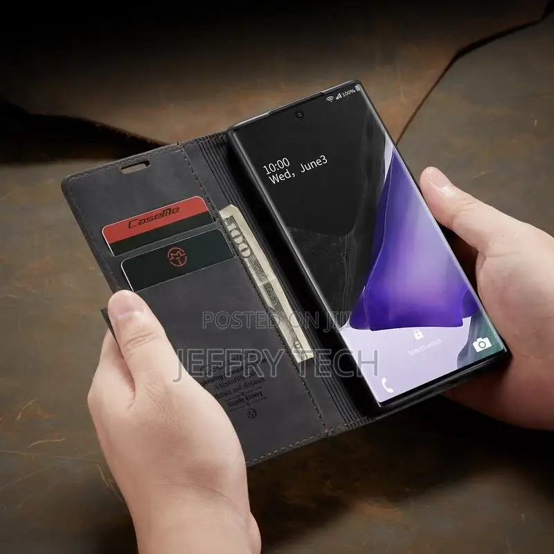 Flip Leather Case for Samsung Note 20 Ultra Luxury