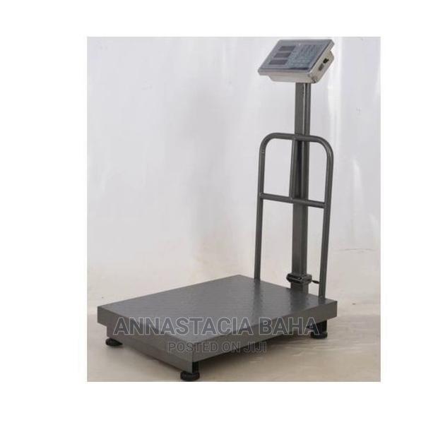 300kgs Digital Weighing Scale Flat Bed Auto Computing - main view