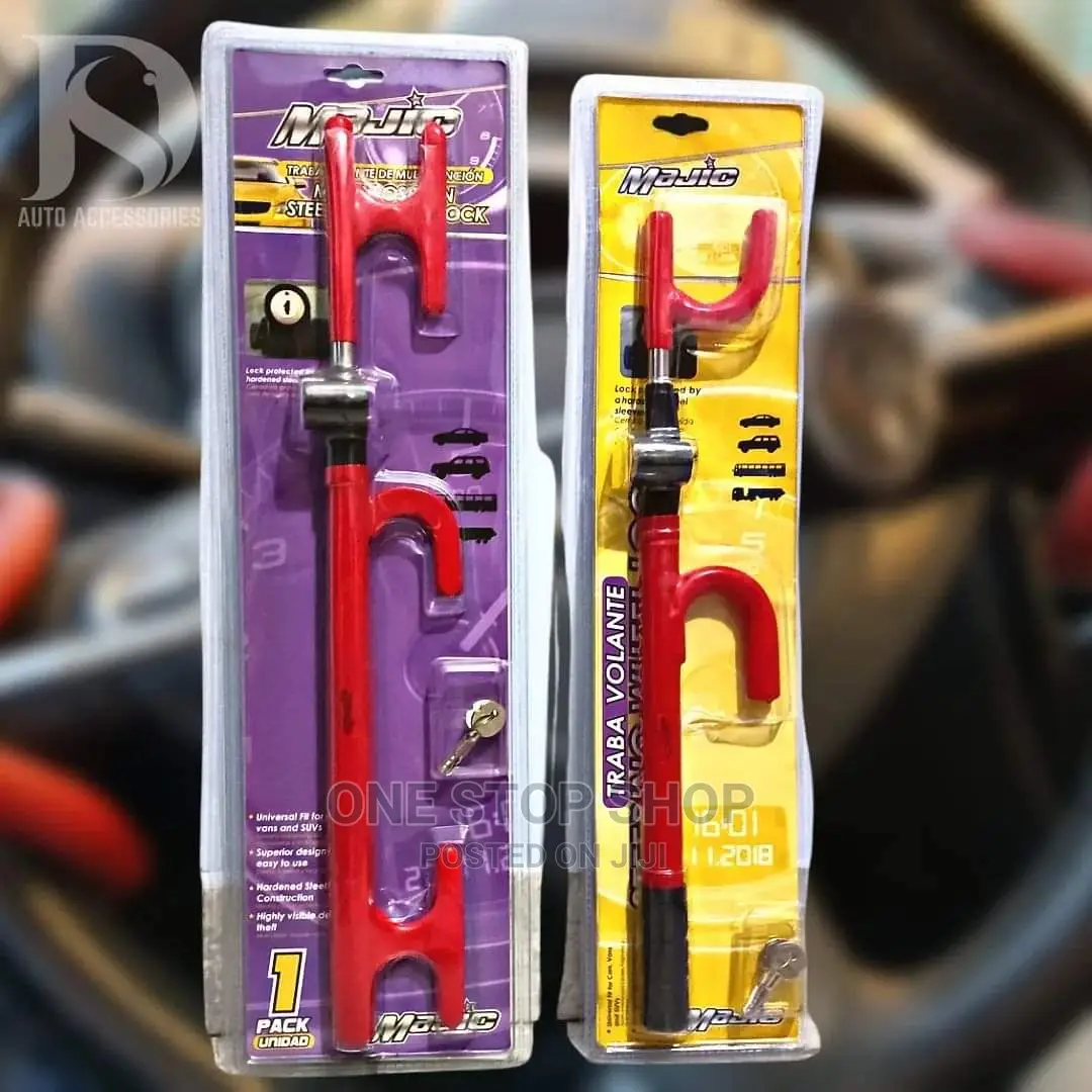 Superior Design Steering Wheel Lock in Nairobi Central Vehicle Parts