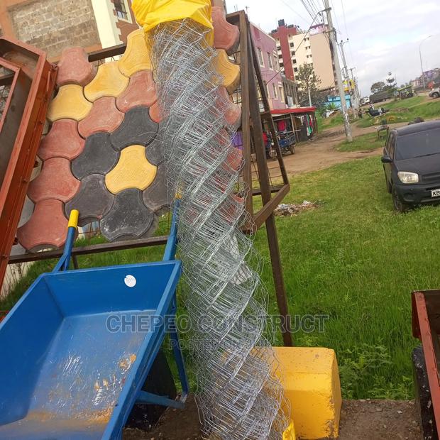 Galvanised Chainlink 7FEET 16G