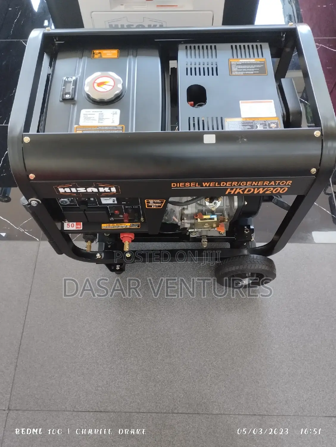 Welder Generator 5.6kva and 190amps