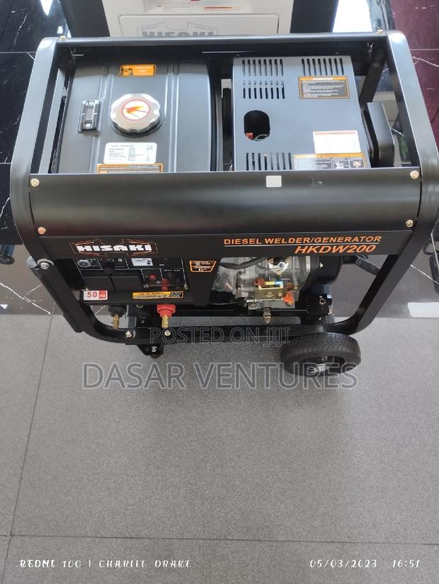 Welder Generator 5.6kva and 190amps - main view